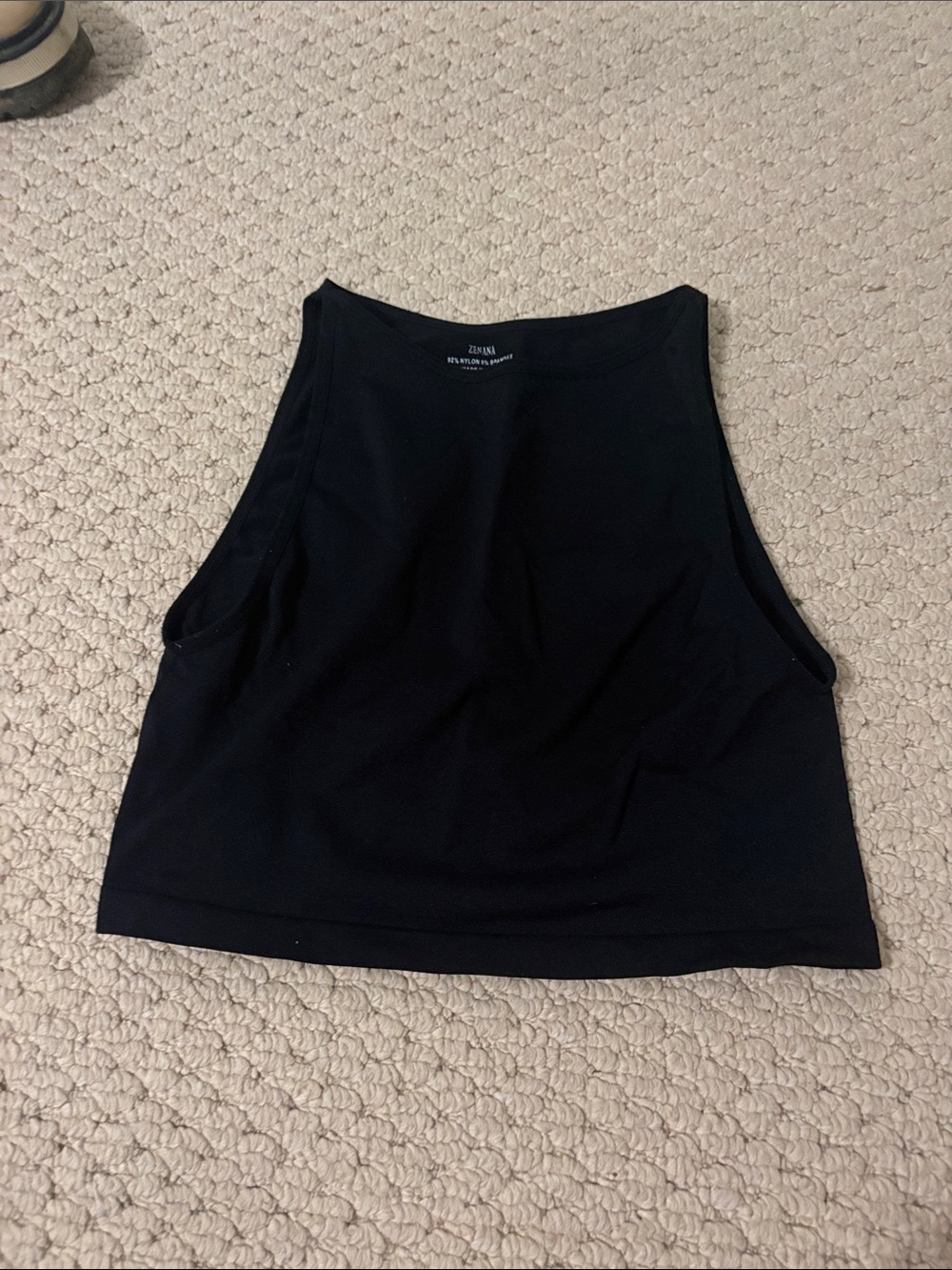 Zenana Outfitters Black Tank Top